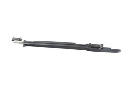 Guía izquierda techo solar OEM 54121933091 para BMW E28, E23. Pieza original BMW.