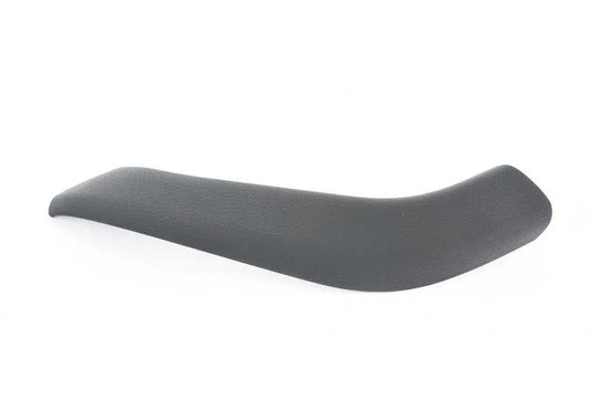 Embellecedor interior tirador puerta derecha OEM 51417417514 para BMW F48 (X1 sDrive/xDrive 16d, 18i, 20i, 20d, 25i) 2015–2022. Color negro. Original BMW.