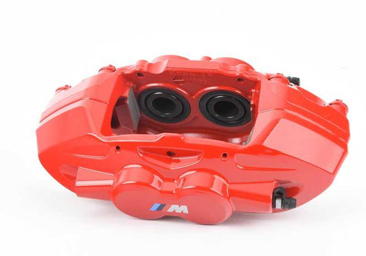 Alojamiento de la pinza de freno M Performance delantero derecho rojo OEM 34106875654 para BMW F20, F21, F22, F30, F32... y más. Original BMW.