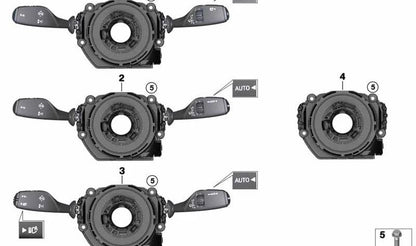 Cinta de reloj OEM 61316992509 para BMW F20, F21, F22, F23, F30, F31, F32, F33, F34, F35, F36, F39, F45, F46, F48, F52, F54, F55, F56, F57, F60, F15, F16, F25, F85, F86, I01, I12, I15. Original BMW.