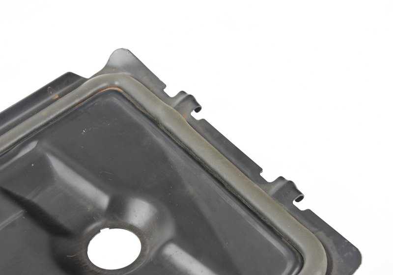 Tapa de servicio del microfiltro izquierdo OEM 64318390995 para BMW E38. Original BMW.