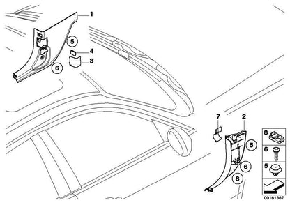 Tapa Conector Obd De Diagnosis Negro Para Bmw E90 E91 E92 E93 . Original Recambios
