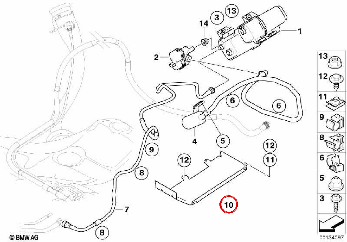 Rueda de Paso de Rueda OEM 16137180167 per BMW E63, E64. BMW originale.
