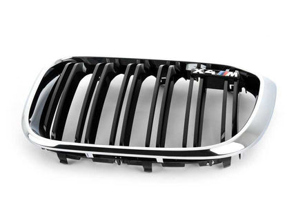 Rejilla embellecedora delantera izquierda OEM 51118071047 para BMW X4 M Competition F98 (UJ01, UJ02) 2019-2021. Pieza original BMW.