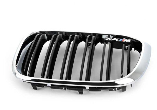 Rejilla embellecedora delantera izquierda OEM 51118071047 para BMW X4 M Competition F98 (UJ01, UJ02) 2019-2021. Pieza original BMW.