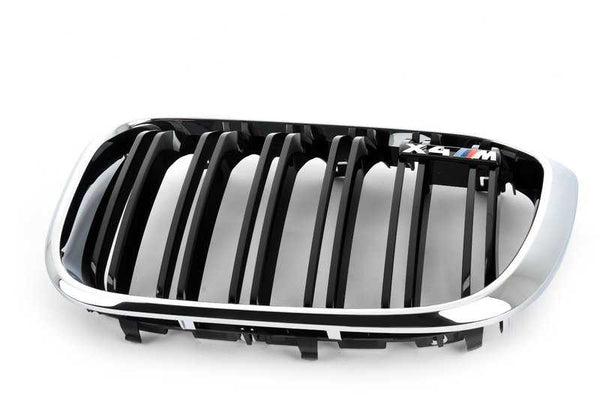Rejilla embellecedora delantera izquierda OEM 51118071047 para BMW X4 M Competition F98 (UJ01, UJ02) 2019-2021. Pieza original BMW.