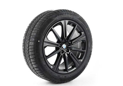 Juego de ruedas de invierno completas M Performance radios estrella 748M OEM 36112462595 para BMW G05, G06. Original BMW.