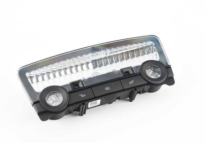 Juego de botones techo interior OEM 61319289280 para BMW F07, F10, F11, F18, F01, F02, F25, F26. Pieza original BMW. Ideal para reparar el panel de mandos del techo de forma sencilla.