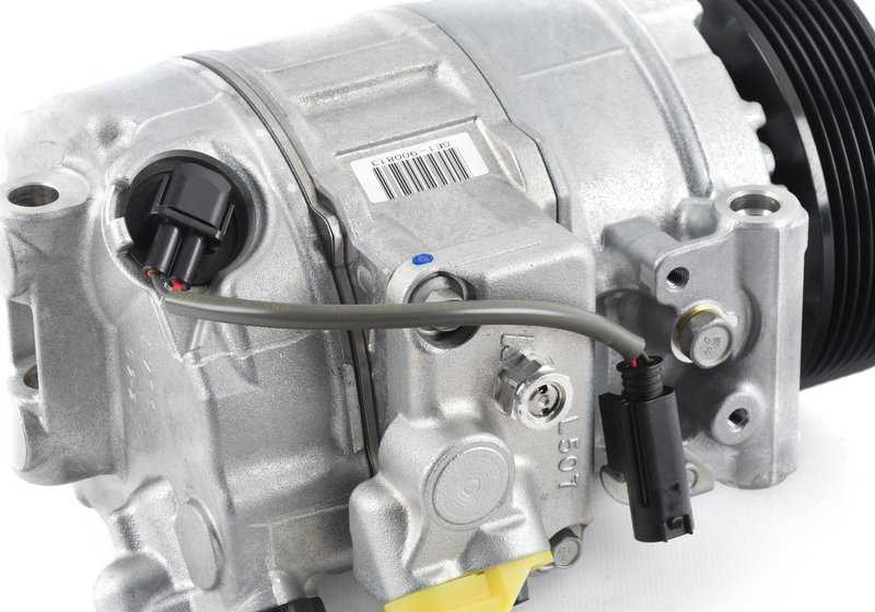 Compresor de aire acondicionado OEM 64526956719 para BMW E82, E88, E90, E90N, E91, E91N, E92, E92N, E93, E93N, E84, E89. Original BMW.