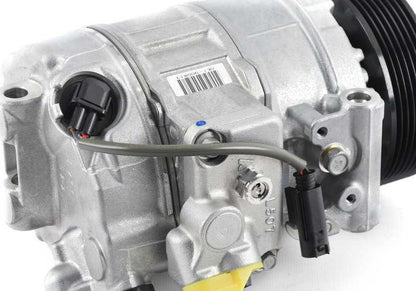 Compresor de aire acondicionado OEM 64526956719 para BMW E82, E88, E90, E90N, E91, E91N, E92, E92N, E93, E93N, E84, E89. Original BMW.