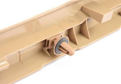 Beige OEM 51476967155555 Protettore di ingresso frontale per BMW X5 E70, E70N. BMW originale.