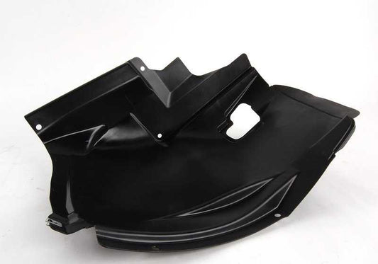 Cubierta paso de rueda inferior izquierda OEM 51777059375 para BMW E81, E87, E87N. Original BMW.