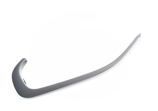 Moldura marco lateral izquierda OEM 51337263239 para BMW F31 (316d). Acabado en negro brillante. Original BMW.