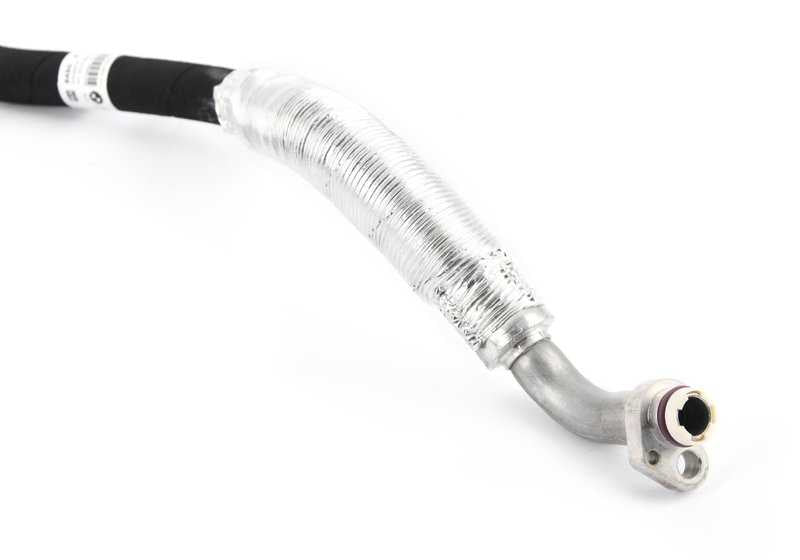 Tubería de succión evaporador a compresor OEM 64509122621 para BMW E90, E92, E93. Original BMW.