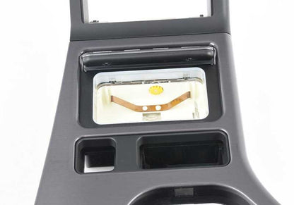 Suplemento para consola central OEM 51168196986 en color Stahlgrau para BMW Serie 5 E39. Original BMW.