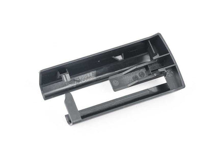 Tapa embellecedora carril asiento derecho OEM 52107340336 para BMW F07. Original BMW.