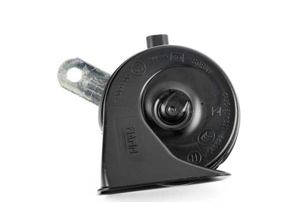 Claxon agudo (510Hz) OEM 61337163977 para BMW E38. Repuesto original BMW.