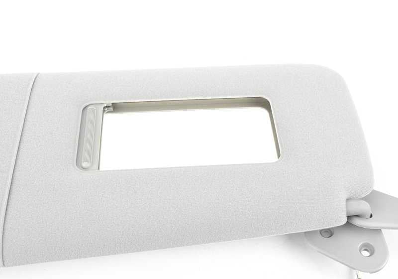 Sun visor with illuminated mirror left OEM 51168258015 for BMW E53. Original BMW.