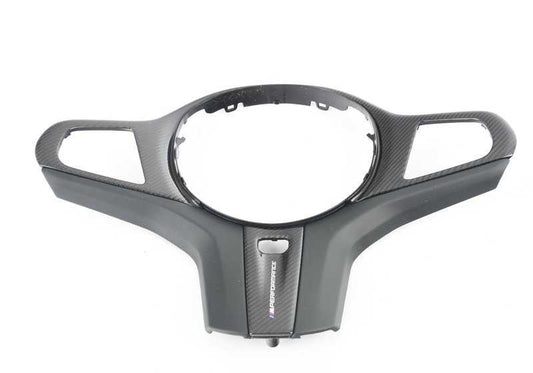 Cubierta volante M Performance en cuero y carbono OEM 32302459671 para BMW F90, F90N, G30, G30N, G31, G31N, G38, G38N, G32, G32N, F91, F92, F93, G14, G15, G16, F97, F97N, G01, G01N, F98, F98N, G02, G02N, F95, G05, G18, F96, G06, G07. Original BMW.