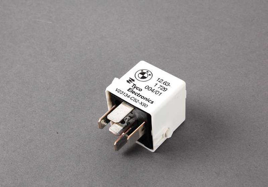 Relé blanco OEM 61361729004 para BMW E30, E36, E28, E34, E39, E32, E38, E31, Z1, Z3. Recambio eléctrico original BMW. Ideal para sistemas electrónicos y relés en motor y habitáculo.