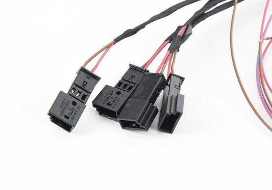 Cableado para molduras de entrada iluminadas OEM 61119220310 para BMW F10, F11. Original BMW.