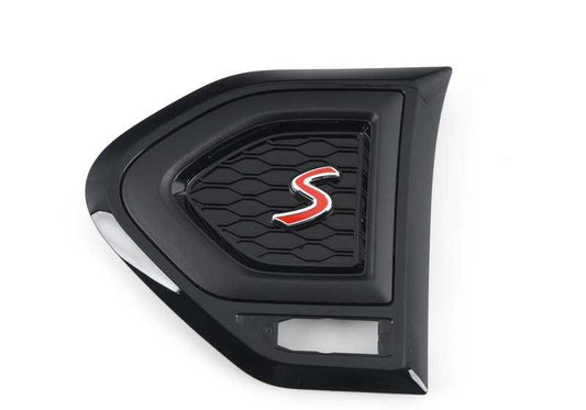 Moldura intermitente lateral izquierda OEM 51139465569 para MINI F60 Cooper S, Cooper S ALL4, Cooper SD, Cooper SD ALL4. Original MINI.