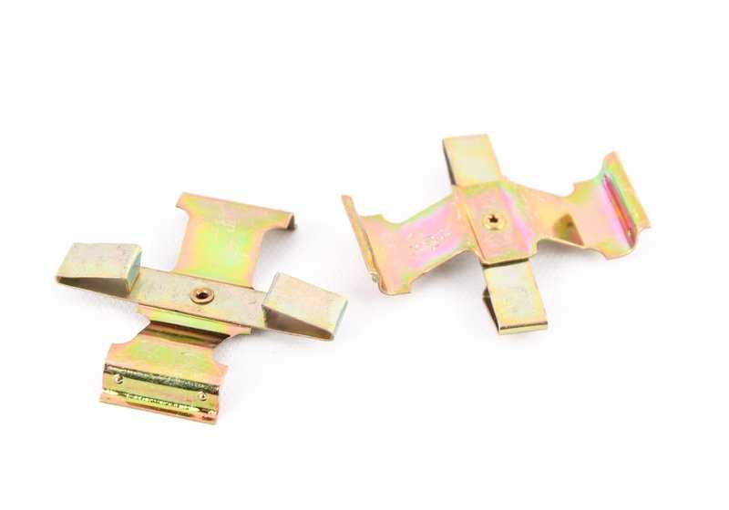 Kit de fijaciones de freno OEM 34211150557 para BMW E24. Original BMW.