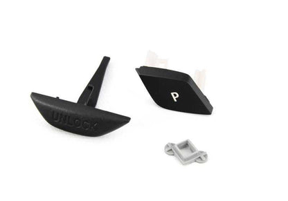 Gear Shift Knob Cover Repair Kit for BMW 5 Series G30, G31, G38; 6 Series G32; 7 Series G11, G12; X3 G01, G08; X4 G02 (OEM 61316817622). Original BMW