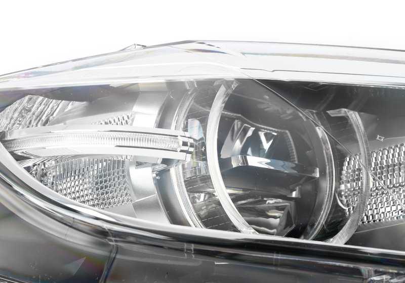 Faro delantero derecho LED OEM 63117359372 para BMW X5 E70 y X6 E71. Pieza original BMW.