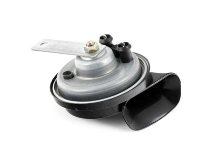 Bocina (fanfarria) 500HZ OEM 61331376189 para BMW E21, E30, E12, E28, E23. Sonido potente para señalización. Recambio original BMW.