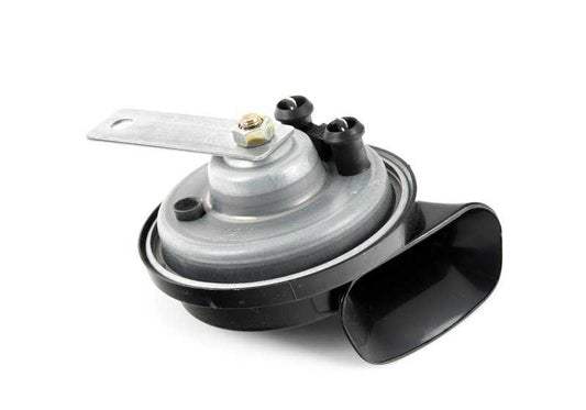 Bocina (fanfarria) 500HZ OEM 61331376189 para BMW E21, E30, E12, E28, E23. Sonido potente para señalización. Recambio original BMW.