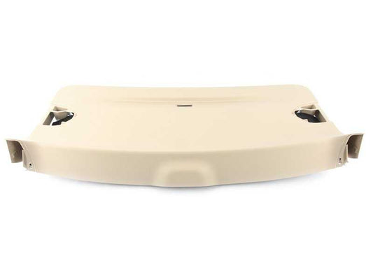 Revestimiento interior portón trasero inferior OEM 51497470633 para BMW X3 {G01, G01N, G08, G08E}. Color beige canberra. Pieza original BMW.