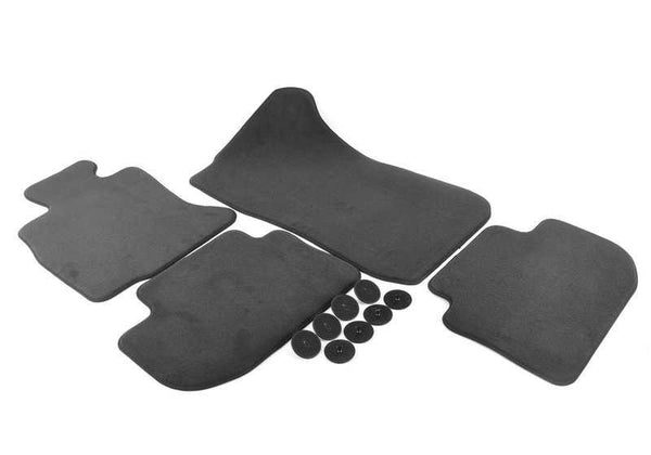 Juego de alfombrillas de velours OEM 51477288609 para BMW Serie 5 G30, G31. Original BMW.
