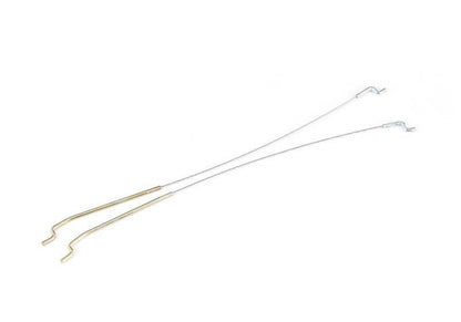 Cable de desbloqueo respaldo asiento delantero OEM 52101855276 para BMW E21 y E24. Original BMW.