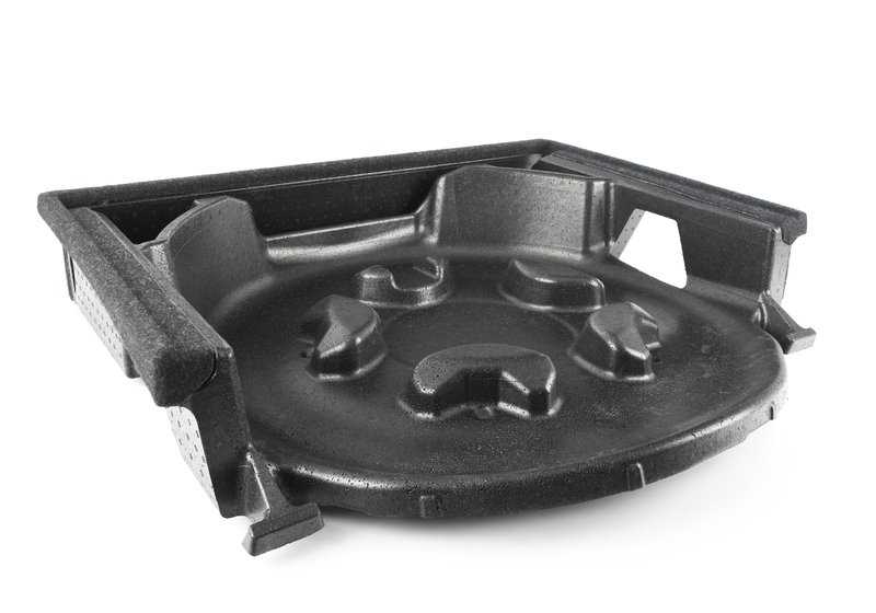Bandeja organizadora maletero OEM 51477373591 para BMW Serie 5 G30, G30N. Práctica y original BMW, ideal para mantener el orden en el espacio de carga.