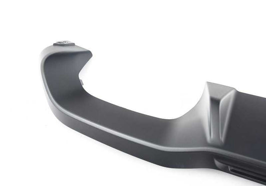 Inserto parachoques trasero OEM 51128079561 para BMW F87, F87N. Pieza original BMW.