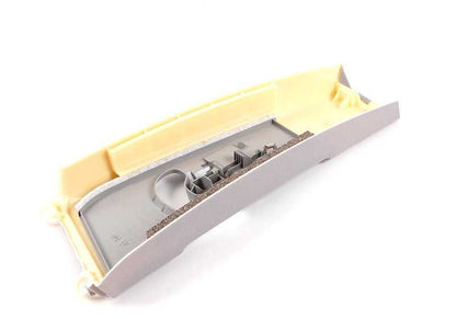 Side column belt Covers ITS upper B-pillar LIGHT GRAY for BMW E46, 3 Series. Genuine BMW