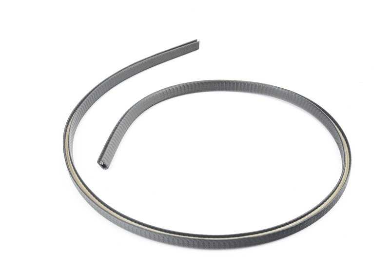 Protector de borde OEM 46632302180 para BMW Motorrad R248 (apto para parabrisas 460034, 460089, 460090, 460091). Original BMW.