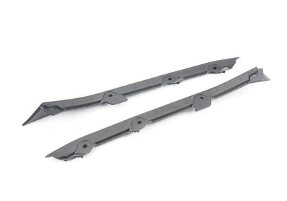 Labio inferior paragolpes delantero OEM 51118077058 para BMW Serie 8 G14, G15, G16 (modelos M850i xDrive). Original BMW.