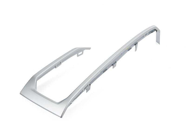 Listón cromado derecho OEM 51117449692 para BMW X5 (G05) xDrive25d, xDrive30d, xDrive40i... y más. Original BMW.