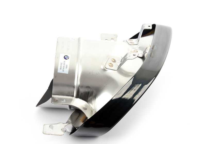 Embellecedor de salida de escape izquierdo OEM 51128093303 para BMW G42, G20, G21, G22, G23, G26. Original BMW.