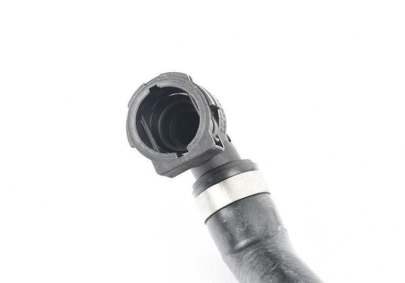 Manguera superior del radiador a la bomba de refrigerante OEM 17128514222 para BMW F15, F16. Original BMW.
