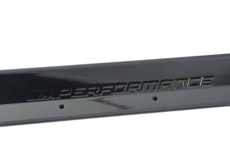 Faldón lateral M Performance derecho negro brillo OEM 51192455896 para BMW G20, G21, G28. Solo para modelos con paquete aerodinámico M. Original BMW.