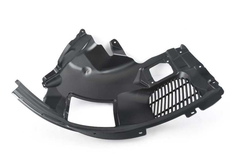 Protector paso de rueda delantero izquierdo OEM 51717394813 para BMW X3 (F97, F97N, G01, G01N) y BMW X4 (F98, F98N, G02, G02N). Original BMW.