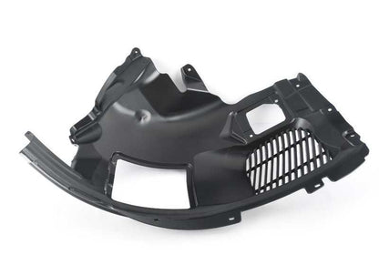 Protector paso de rueda delantero izquierdo OEM 51717394813 para BMW X3 (F97, F97N, G01, G01N) y BMW X4 (F98, F98N, G02, G02N). Original BMW.