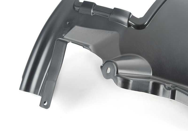 Protector paso de rueda delantero izquierdo OEM 51717394813 para BMW X3 (F97, F97N, G01, G01N) y BMW X4 (F98, F98N, G02, G02N). Original BMW.