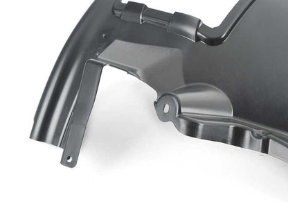 Protector paso de rueda delantero izquierdo OEM 51717394813 para BMW X3 (F97, F97N, G01, G01N) y BMW X4 (F98, F98N, G02, G02N). Original BMW.