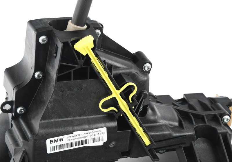 Selector de marchas automático Steptronic OEM 25168483098 para BMW F45, F46, F48 y F39. Compatible con modelos con cambio automático y manual. Repuesto original BMW.