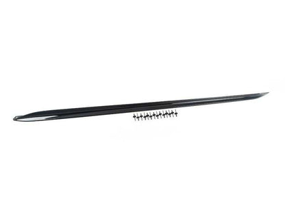 Faldón lateral M Performance derecho negro brillo OEM 51192455896 para BMW G20, G21, G28. Solo para modelos con paquete aerodinámico M. Original BMW.