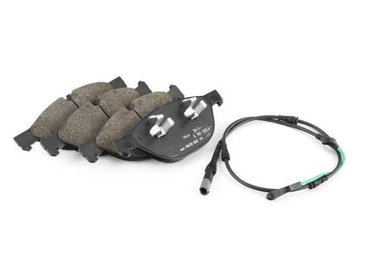 Juego de pastillas de freno con sensor OEM 34112413048 para BMW E70 y E71. Recambio original BMW.
